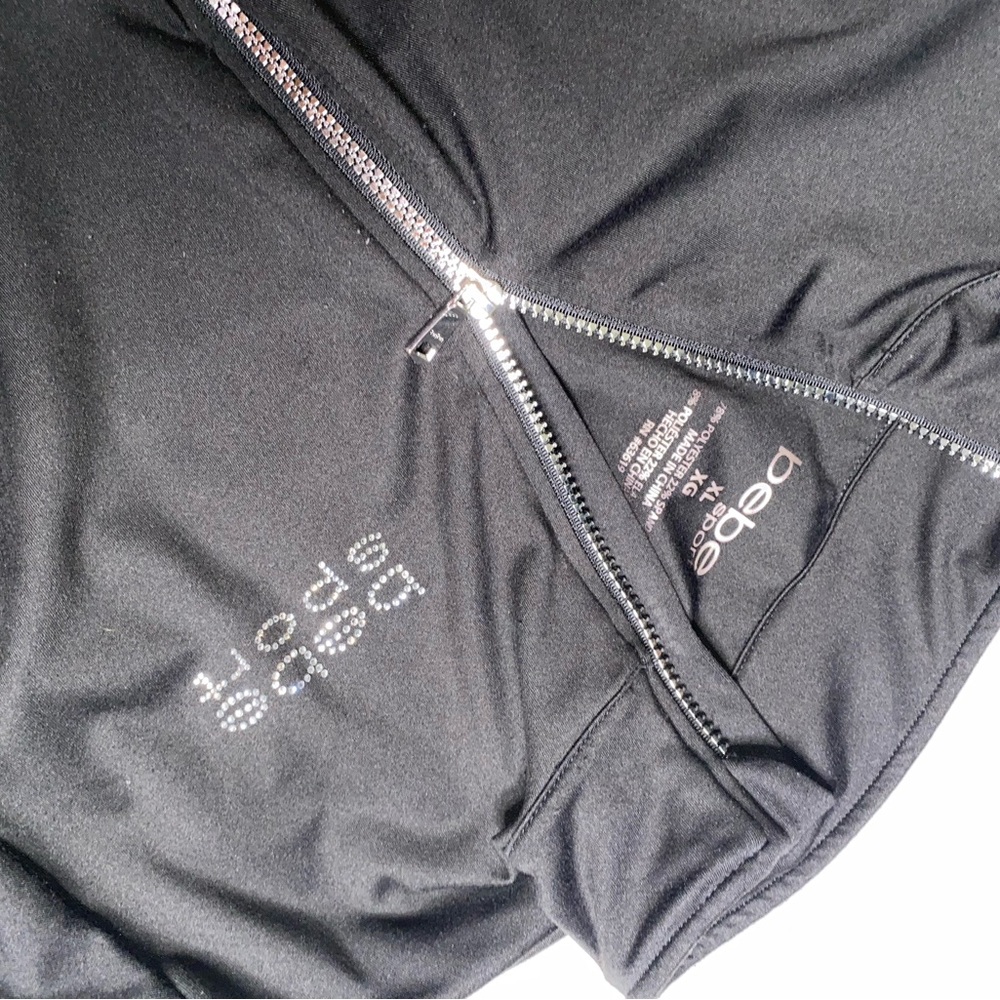 Bebe Sport Charcoal Tracksuit Ensemble - Picture 7 of 8